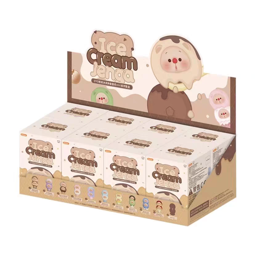 OYOくまちゃんアイスクリームタッピングminiブラインドケースです